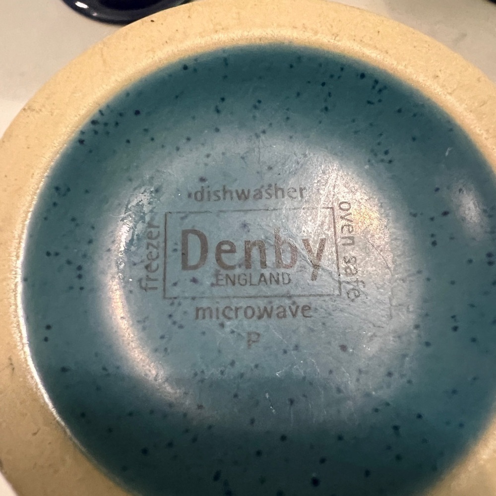 Denby footed coffee mug set of 3 - Picture 8 of 8